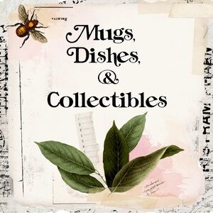 Mugs, Dishes, and Collectibles